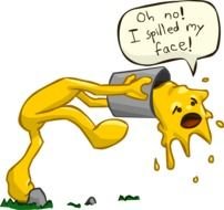OH No Face Clip Art