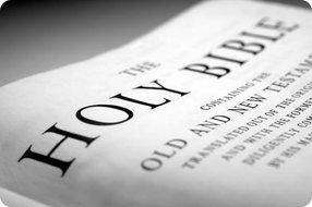 holy Bible text drawing