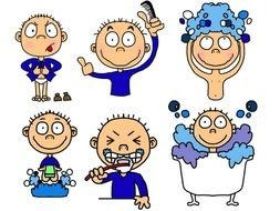 Healthy Habits Clip Art N3