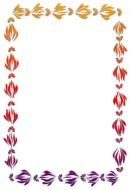Red And Black Border Frames