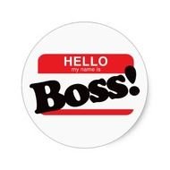 Pink Hello My Name Is Rectangle Stickers