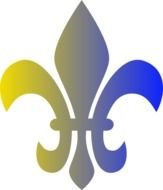 Mardi Gras Fleur De Lis Clip Art N4