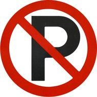 No Parking Signs drawing