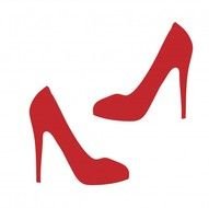 Red High Heels Clip Art N12