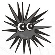 Sea Urchin Coloring Page