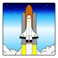 Cartoon Spaceship