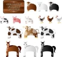 Farm Animal Clip Art N29