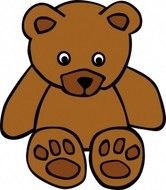 Cartoon Teddy Bear Clip Art N22