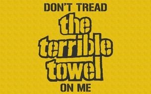 yellow Pittsburgh Steelers Terrible Towel