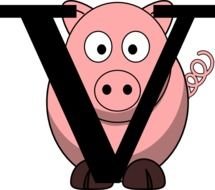 Pig Clip Art N75