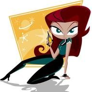 Secret Agent Cartoon N3