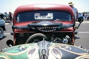 unusual cars at the exhibition
