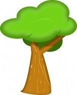 Cartoon Tree Clip Art N26