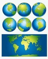 World Map Vector N3