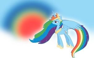 Rainbow Unicorn as a illustration