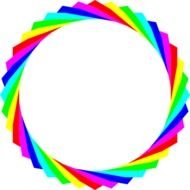 Circle Rainbow Clip Art