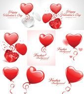 Valentines Day Clip Art Balloons N6