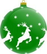 Palla Con Renna By Scigola A Christmas Bauble