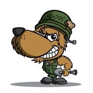 Army Soldier Cartoon Characters