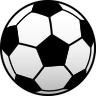 computer image of a soccer ball