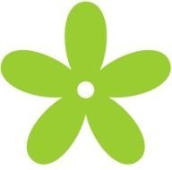 Green Flower Clip Art