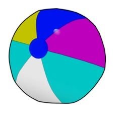 Beach Ball Clip Art N74