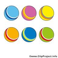 Bildtitel Sport Clip Art Bunte Baelle
