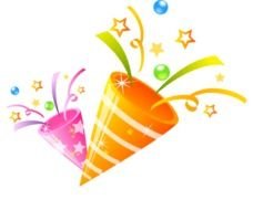 Party Popper Confetti Clip Art N2