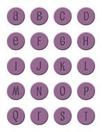 Letters With Circle Inside