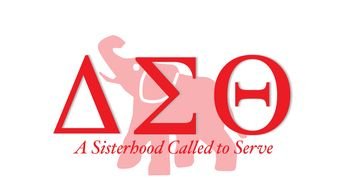 Clip art of Delta Sigma Theta signs