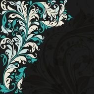 Black And Teal Vintage Backgrounds