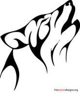 Wolf Tattoo Designs N2