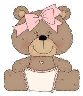 sweet teddy bear baby