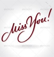 I Miss You Clip Art N8