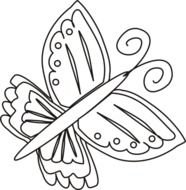 Butterflies Coloring Book Pages
