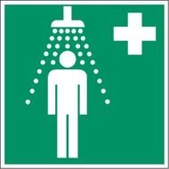 Safety Shower Signs