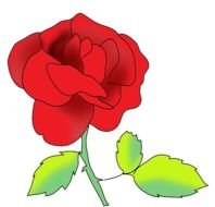 Red Rose Clip Art N26