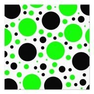 Lime Green Polka Dots