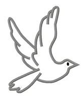Flying Dove Clip Art N10