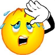 Sweating Face Clip Art