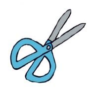 School Scissors Clip Art