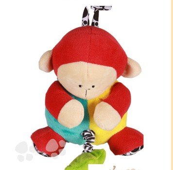 Free Shipping Hessie Cartoon Animals Baby Bed Hanging Car Bell