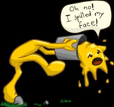OH No Face Clip Art