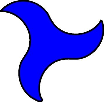 Ninja Star Clip Art N7