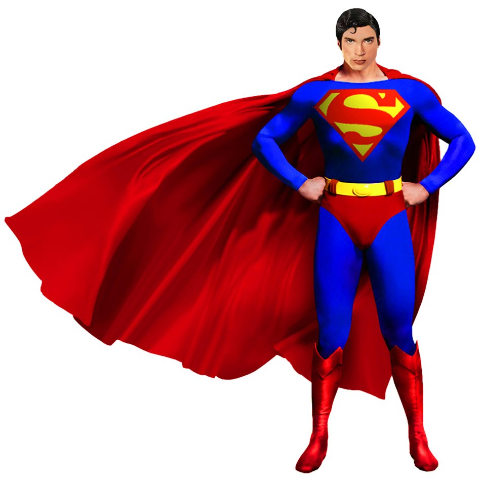 Drawing of Superman