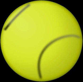 Tennis Ball Clip Art N24