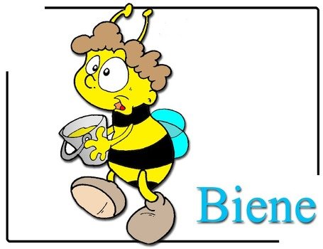 Bildtitel Cartoon Biene Clipart Free