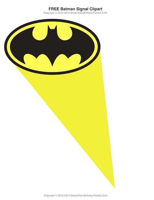 Free Printable Batman Logo N3