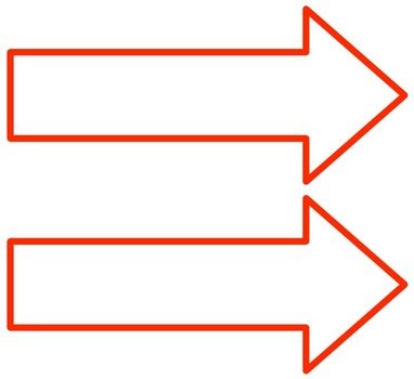 Double Arrow Clip Art N9