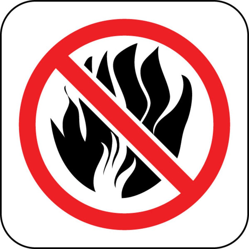 No Fire Sign